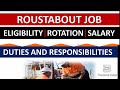 ROUSTABOUT JOBS DUTIES AND RESPONSIBILITIES