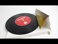 The Greeting Card that plays a vinyl record