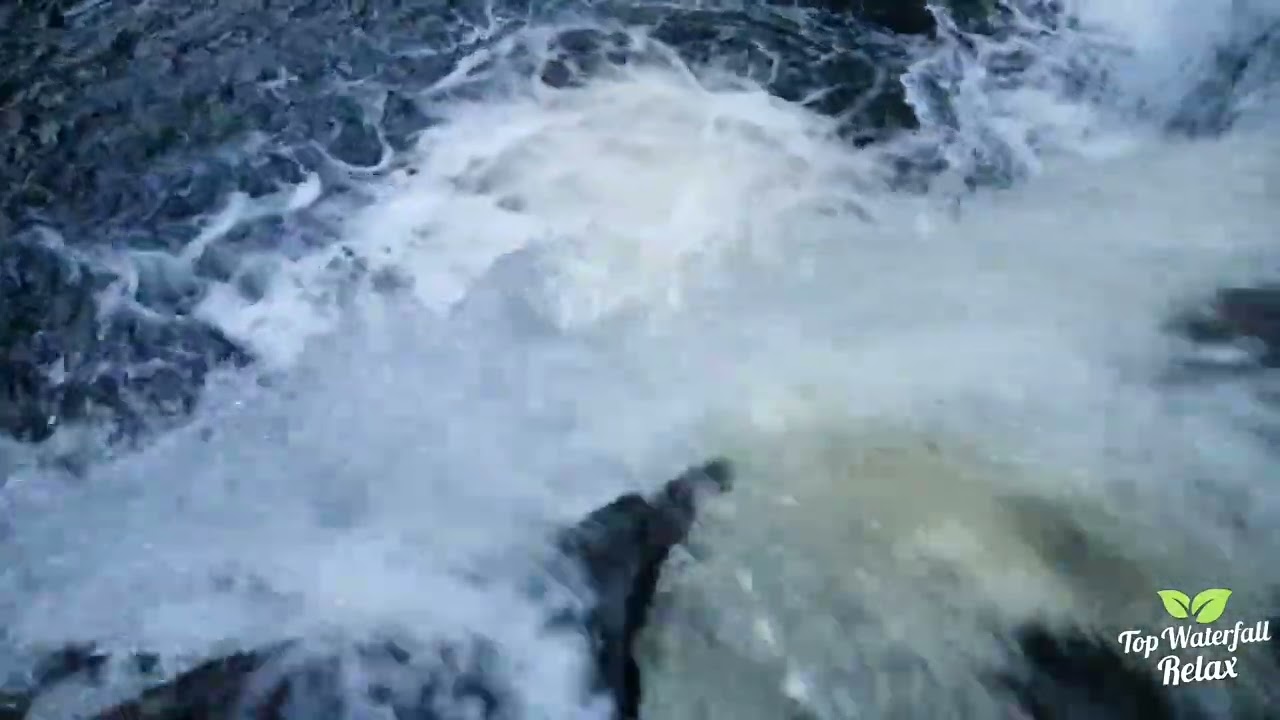 Episode 58: Roaring Waterfall White Noise | Study Reflex for Sleep With Water Sound.