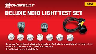 Powerbuilt Deluxe Noid Light Test Kit Part 648745