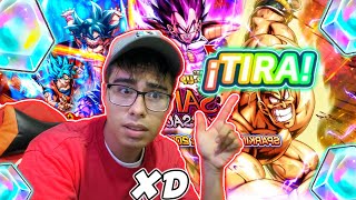 Cai EN El MAYOR BAIT! Tirando Mis Cristales En Nappa Y Vegeta! / Dragon Ball Legends