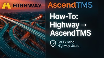 Plug In Highway to AscendTMS (For Existing Users) | Tutorial