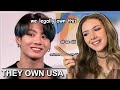 bts taking over america (as they should) reaction