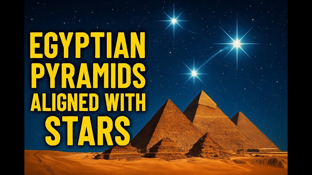 Egyptian Pyramids Aligned with Stars | Ancient Precision or Alien Blueprint?