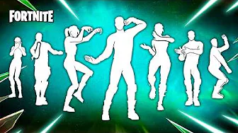 ALL ICON SERIES DANCES & EMOTES IN FORTNITE 