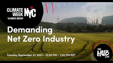 Demanding Net Zero Industry