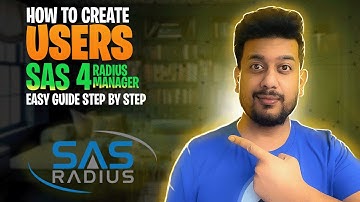 Create, Edit and Manage USERS in SAS4 Radius Manager