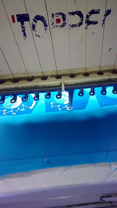 BORDIR LOGO LINMAS 2 KEPALA #bordirkomputerapasaja