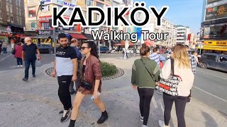 İstanbul Kadıköy Moda Bahariye - 4k Walking Tour