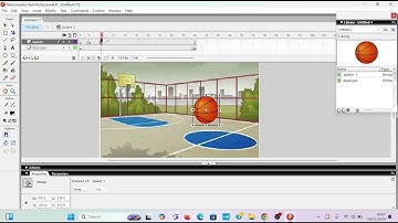 macromedia flash 8 _ parts 3 Membuat animasi bola basket _ menambahkan objek gambar