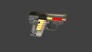 How Steyr Pieper 1909 Work