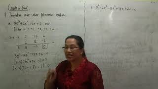 2. Menentukan akar-akar Polinomial