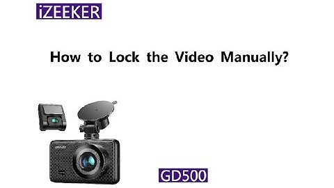 How to Lock the Video Manually