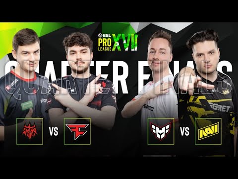 LIVE: HEROIC vs NAVI - ESL Pro League Season 17 - Quarterfinals