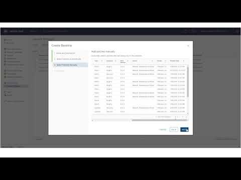 Remediate Hosts Against Patch Baselines using Update Manager