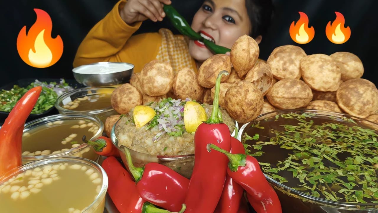 UNLIMITED SPICY PANI PURI EATING | FUCHKA EATING | GOLGAPPA EATING CHALLENGE