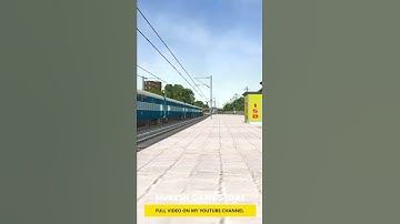train full speed arrived at platform  #shorts #train #trainsimulator