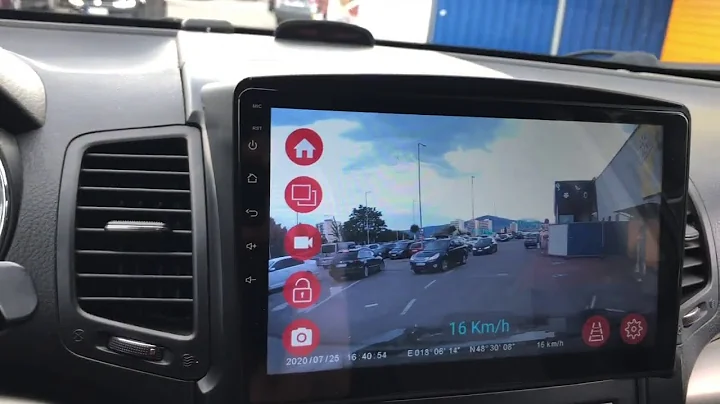 ADAS Android  DVR front  camera -  real functions