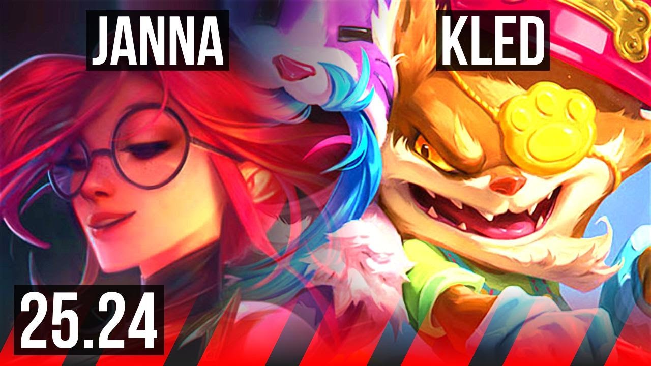 Watch Janna dominate against Kled in Master elo! 
Highlights: 16K damage to champions. 
Learn what runes to use, what items to build, understand how to lane, teamfight, and outplay your opponents as #Janna. 
/// #LeagueOfLegends high elo replay 
 
Thank you for watching! 
Did you learn something new? Share it in the comments! 
If you liked this video, please leave a thumbs up, if you disliked it, be sure to give me feedback in the comments. I appreciate your support! 
 
~~~| DOMISUMREPLAY |~~~ 
High elo replays for every role and champion. Improve your gameplay. Many uploads per day. 
 
~~~| WATCH MORE |~~~ 
Main channel: https://www.youtube.com/channel/UChkYqBSmrYsPjOTK2N4pdWg?sub_confirmation=1 
Janna channel: https://www.youtube.com/channel/UCh_SYYJMw0TKqj5X2Xq15Eg?sub_confirmation=1 
 
More replays of: 
- Janna vs Kled: https://www.youtube.com/playlist?list=PLroGV0y-FAaFC4ptzOJ_yfi2sr46vtHBg 
- Janna TOP: https://www.youtube.com/playlist?list=PLroGV0y-FAaHEwzZP18a9SopwYd55ywrF 
- Janna: https://www.youtube.com/playlist?list=PL-TM5XNBRKzTJlmwoKVRfBXhNJbfVe88A 
 
~~~| MATCH INFO |~~~ 
GAME TYPE: Ranked Solo/Duo 5v5 
REGION: EUW 
AVERAGE RANK: Master 
SEASON: Season 2025 
PATCH: 25.24 
 
~~~| SPECTATED PLAYER |~~~ 
CHAMPION: Janna 
SKIN: Bewitching Janna 
RANK: Master 
RIOT ID: Madres Enjoyer # MILK 
OP.GG: https://op.gg/summoners/euw/Madres+Enjoyer-MILK 
RUNES: SORCERY - Summon Aery, Manaflow Band, Celerity, Waterwalking; RESOLVE - Bone Plating, Revitalize (Attack Speed + Movement Speed + Health) 
 
~~~| OPPONENT |~~~ 
CHAMPION: Kled 
SKIN: Kibble-Head Kled (Emerald) 
RANK: Master 
RUNES: RESOLVE - Grasp Of The Undying, Demolish, Second Wind, Overgrowth; PRECISION - Triumph, Last Stand (Attack Speed + Adaptive Force + Health Scaling) 
 
I am not one of the summoners playing in the matches uploaded to this channel, so I am unfortunately unable to answer questions about decisions made by the summoners in the game. 
 
played at 2025-12-15 15|18|08 (CET); rec on wd-tiger at 2025-12-16 03|30|34 (CET); mtdt at 2025-12-16 04|16|14 (CET); EUW-7644244263-TOP-BLUE