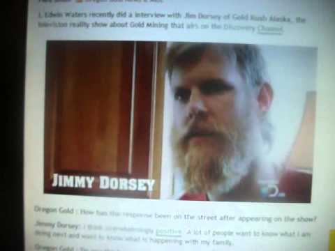 Gold Rush Alaska Jimmy Dorsey Interview - Oregon Gold