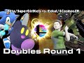 Zeta/SuperGirlKels Vs. Exkal/4CosmosZR Doubles R1 in Super Smash Bros. Ultimate Online