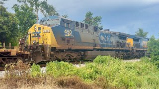 CSX I125-10 with CSXT ES44AH 3200 leading with an awesome RL K5HA on 08\/11\/2025