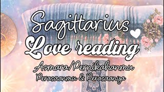 SAGITTARIUS ♐️ LOVE 💞READING |PERASAANMU \u0026 PERASAANNYA |KAMU \u0026 DIA ORANG YANG KAMU FOKUSKAN 🕊️