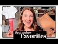 SEPTEMBER FAVORITES | Boot Dupes, Perfect Tees, & Kitchen Gadgets | THIS OR THAT