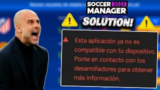 How to play Soccer Manager 2025 for UNSUPPORTED DEVICE