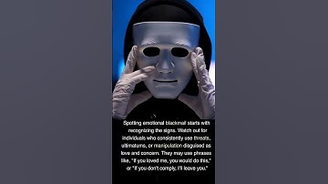 Unmasking Manipulation: Part 2 - Spotting Emotional Blackmail
