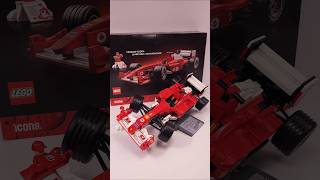 LEGO Icons Ferrari F2004 &amp; Michael Schumacher (11375)[735 pcs] Review #shorts @TopBrickBuilder