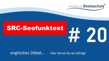 SRC Seefunktext 20   englisches Diktat