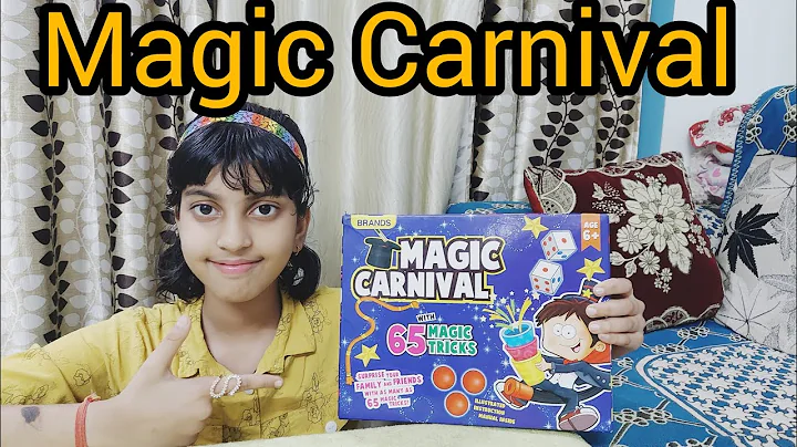 Magic game for kids // Unboxing Magic carnival with 65 Magic Tricks // Shrestha Sahu