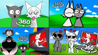 Incredibox Sprunki Gray X Wenda Sus Meme Compilation Part 2 360