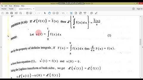 Laplace transform of integral//MM-I//M.Adnan Anwar