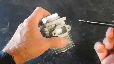 Unlocking the secrets of 2 stroke porting, part 2 - How to trace and measure ports.