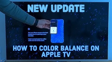 How to Color Balance on Apple TV