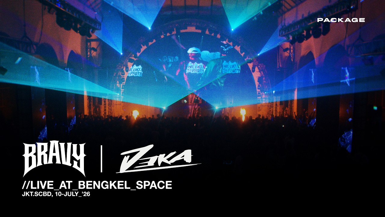 BRAVY X DEKA — Live at Raversary, Bengkel Space Jakarta | Package Collective
