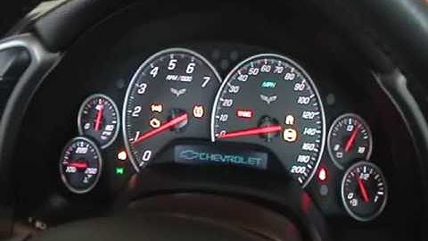 2007 A&A Vortech Corvette C6 startup and idle