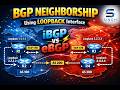 BGP Neighborship Using Loopback | iBGP vs eBGP Full Explained 🔥 | CCNA/CCNP Lab