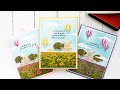 Color Layering Tulip Field HeroScape | Color Layering With Yana