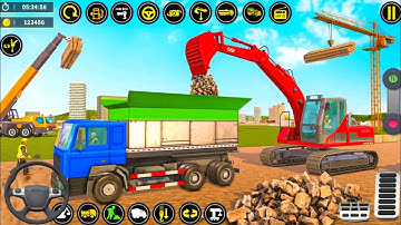 Bridge Building Works 3D - Construction Simulator - Android GamePlay