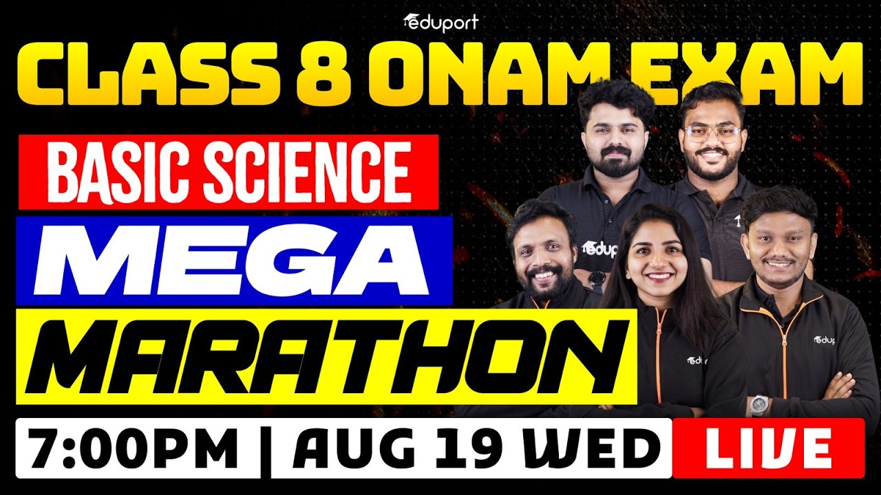 Class 8 | Basic Science | Mega Marathon | Eduport