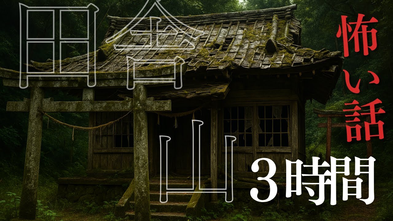 【怪談朗読】山と田舎にまつわる怖い話　厳選13話　9月最恐怪談　【千年怪談】