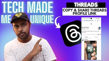 How to copy threads profile link | how to share threads profile link