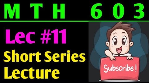 Mth603:Important short series lecture¦¦Lec#11¦¦Numerical Analysis¦¦Maths by Zahfran
