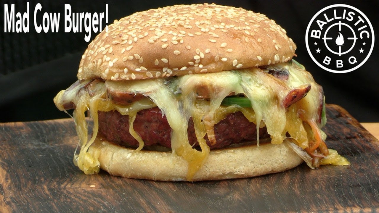 Mad Cow Burger Recipe! Best Cheeseburger Ever? Lone Star Grillz