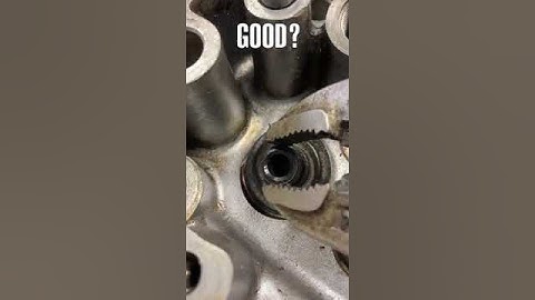 Are that VALVE SEALS still good? #shorts #engine
