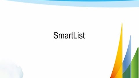SmartList and Smartlist Builder for Microsoft Dynamics GP 2013 how to