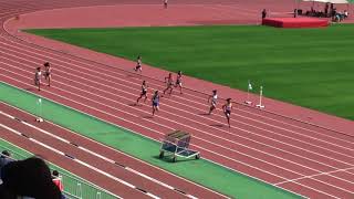 2018 茨城県高校新人陸上 県北地区女子200m予選2組